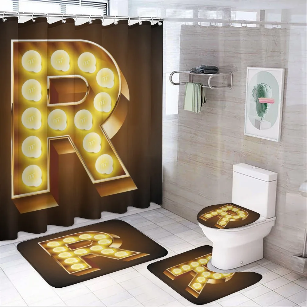 Old Carnival Theme — 4-Piece Bathroom Set preview