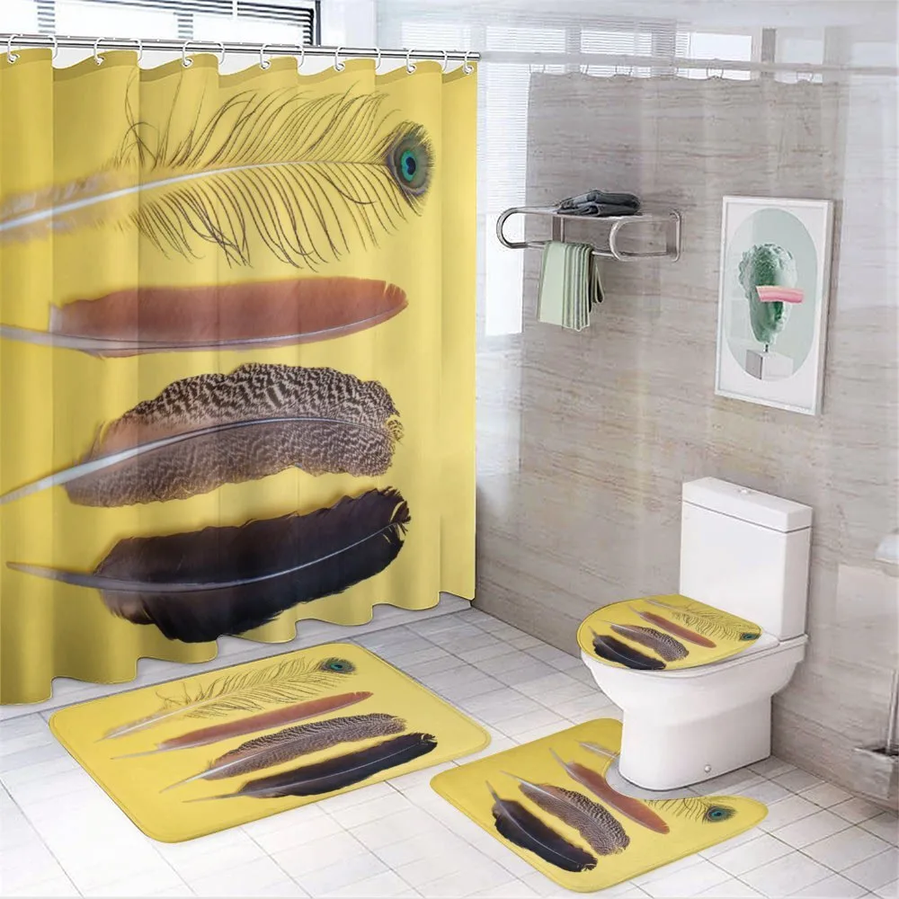 Orient Animal Wing Items — 4-Piece Bathroom Set preview