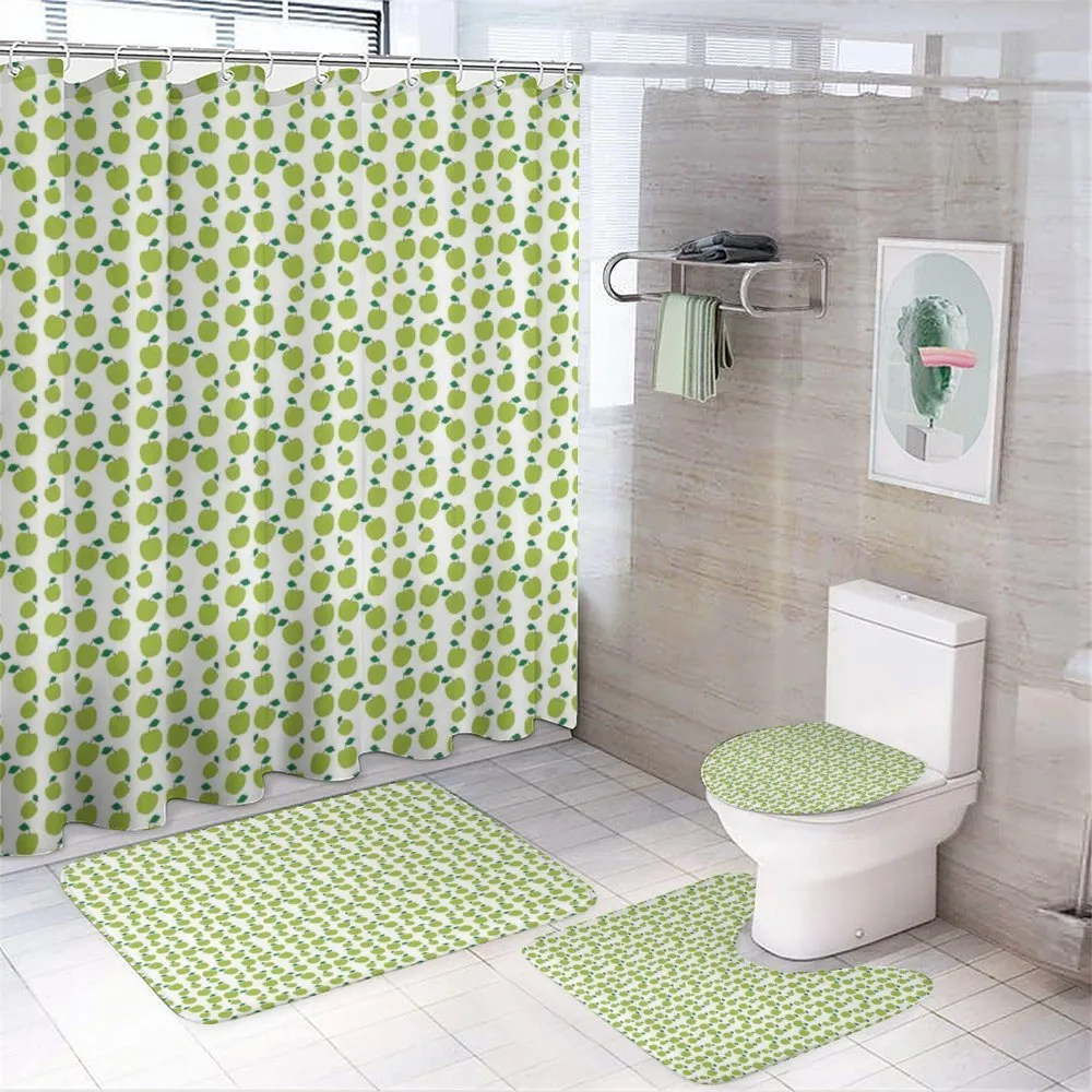 Ornamental Fresh Food Design — 4-Piece Bathroom Set preview