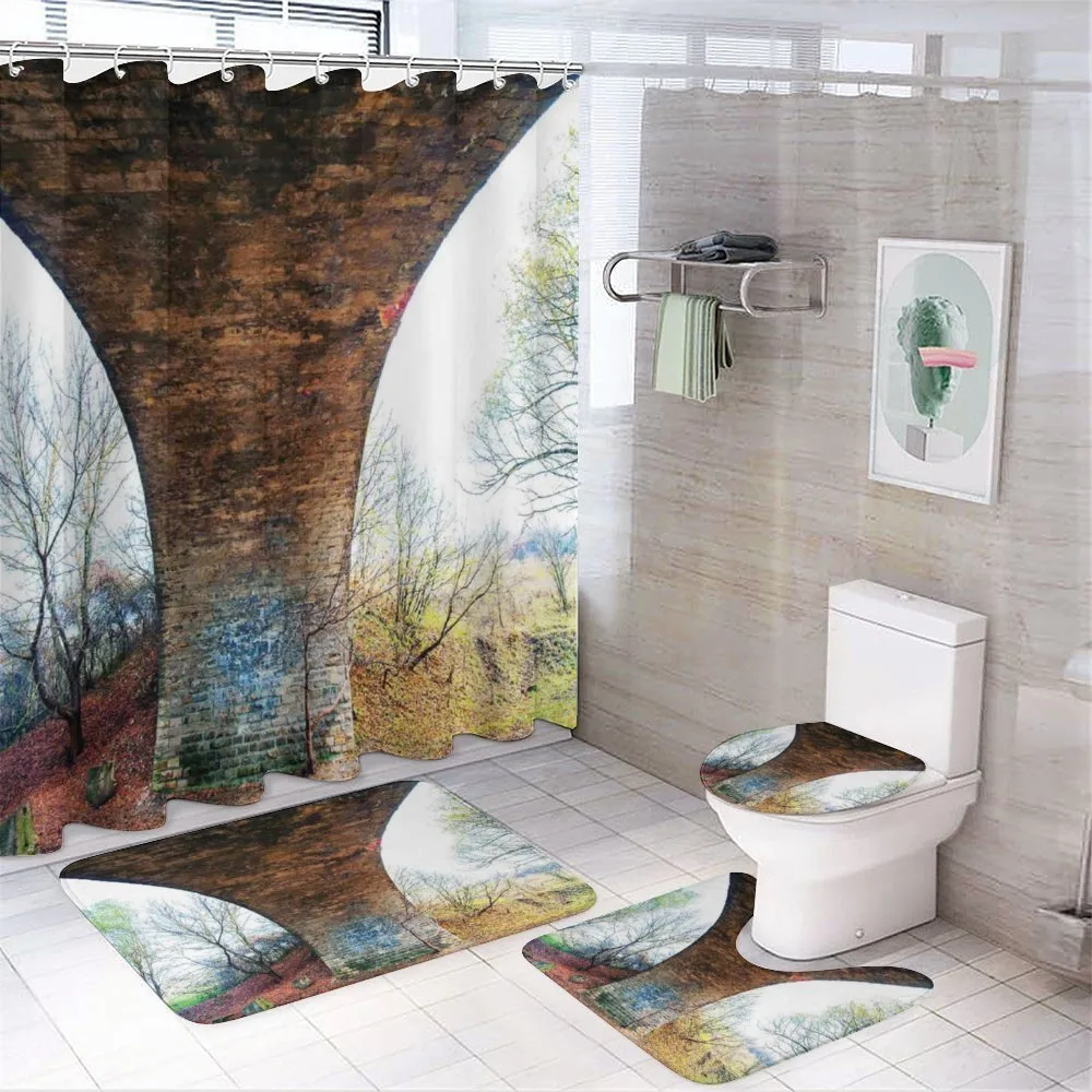 Pillar of Stone Bridge — 4-Piece Bathroom Set preview
