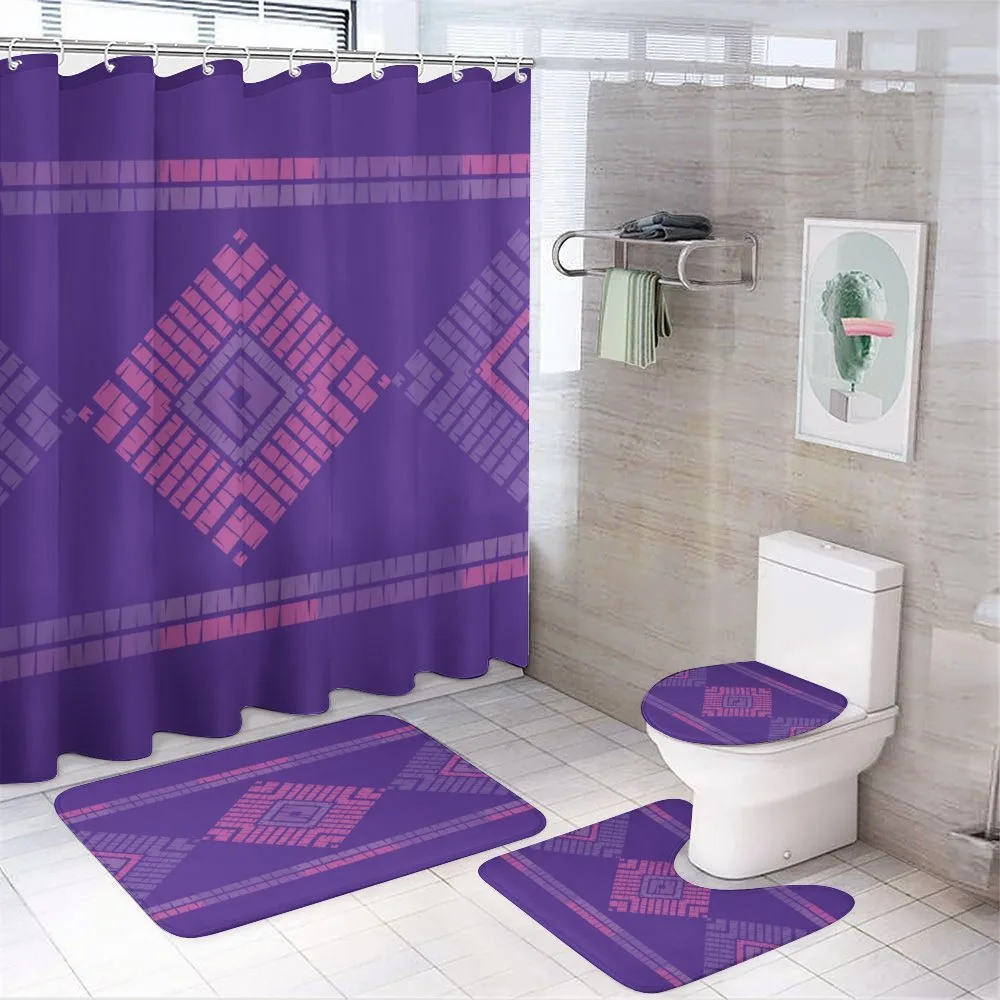 Tones Creative Squares — 4-Piece Bathroom Set preview