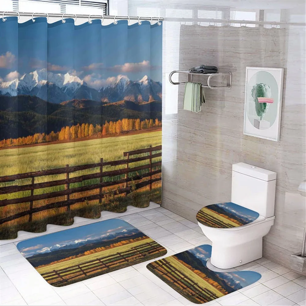 Nature Valley Forest — 4-Piece Bathroom Set preview