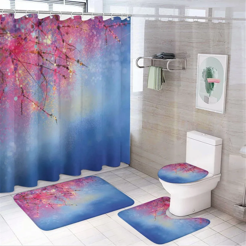 Sakura Spring — 4-Piece Bathroom Set preview