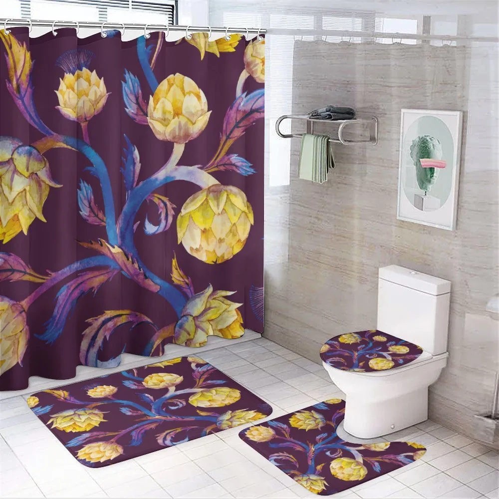 Vibrant Colored Vegan — 4-Piece Bathroom Set preview