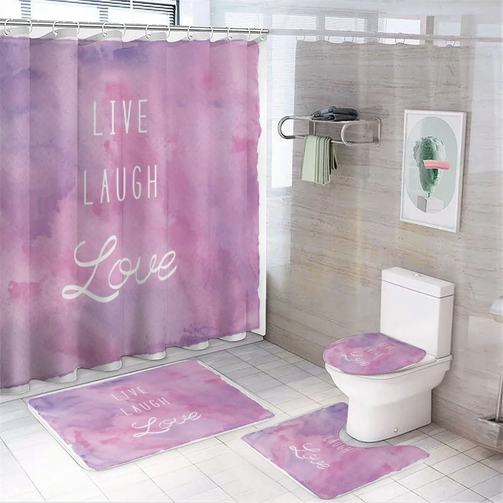 Dreamy Positive — 4-Piece Bathroom Set preview