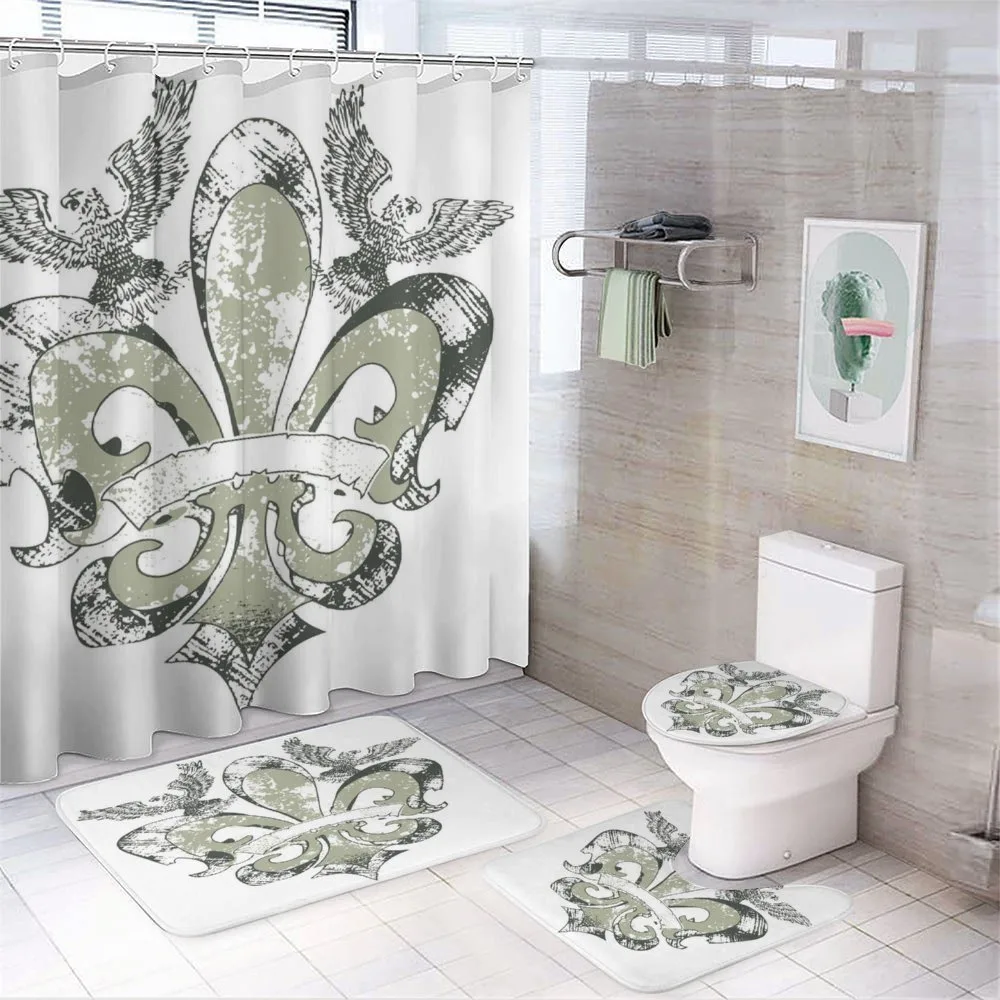 Eagle Emblem Victorian — 4-Piece Bathroom Set preview