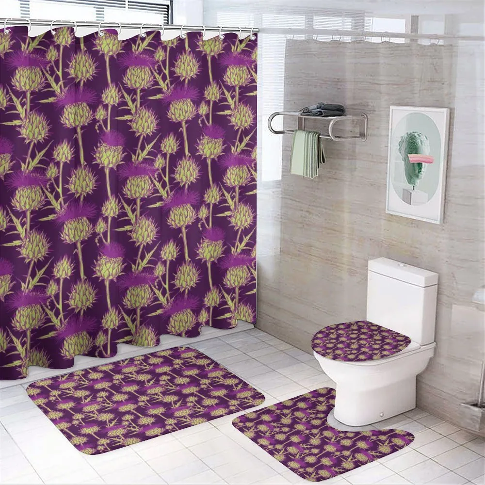 Vibrant Color Scottish — 4-Piece Bathroom Set preview