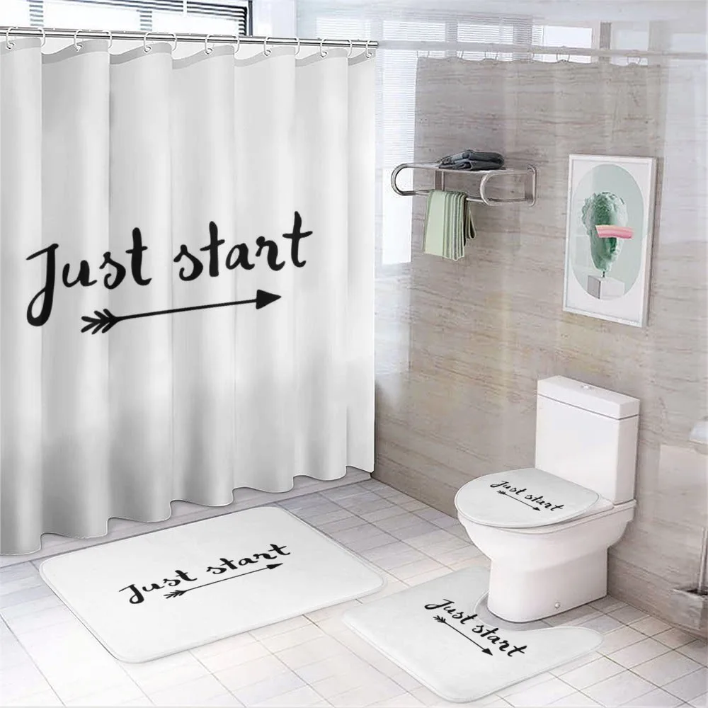 Life Advice Wisdom — 4-Piece Bathroom Set preview