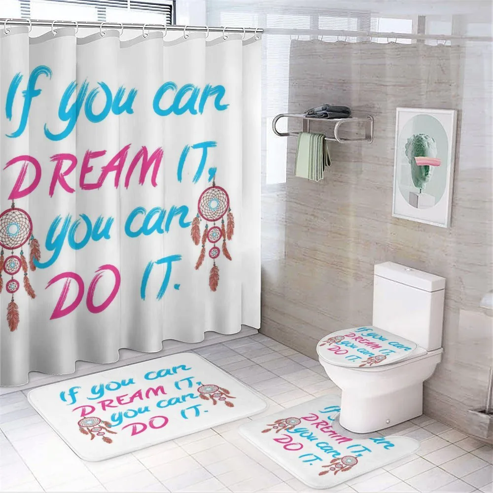 Motifs Words 4-Piece Bathroom Set product video