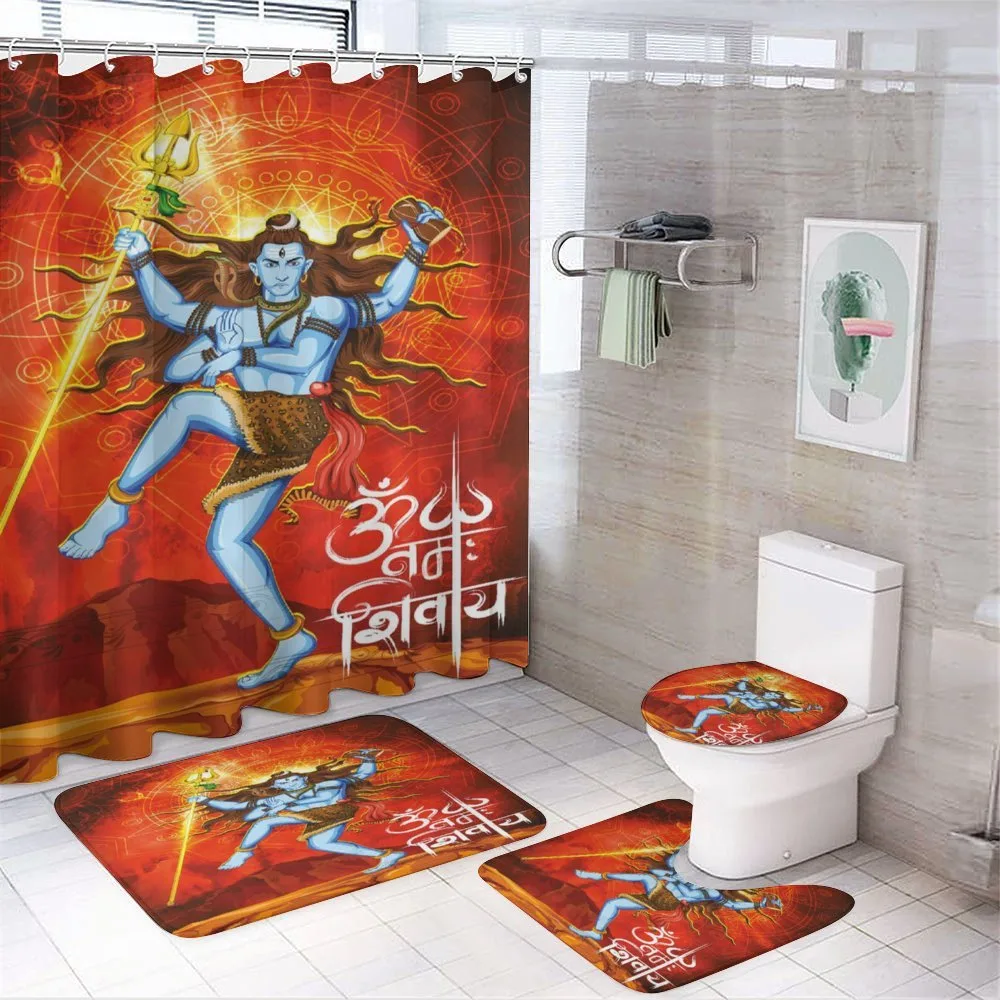 Sacred Vivid Design — 4-Piece Bathroom Set preview