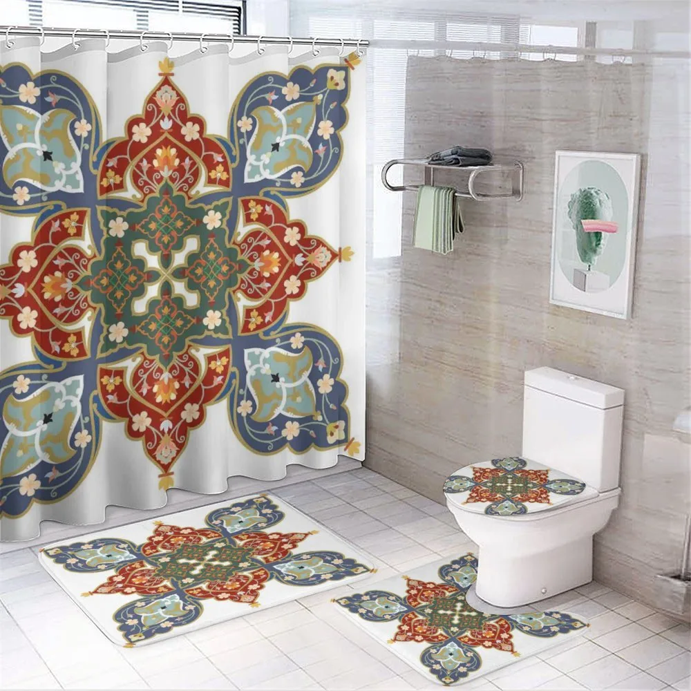 Turkish Ottoman 4-Piece Bathroom Set product video