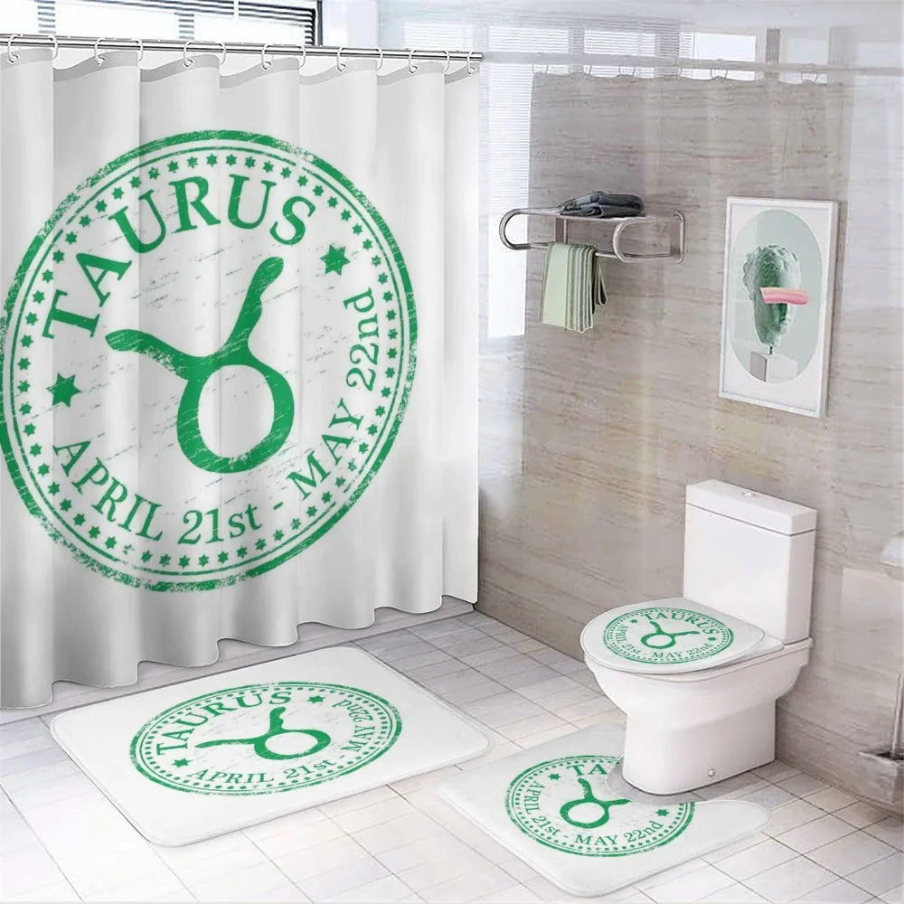 Vintage Star Sign — 4-Piece Bathroom Set preview