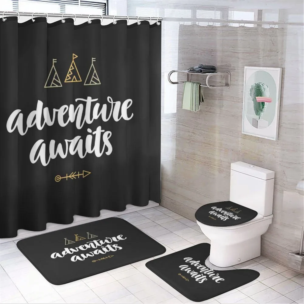 Adventure Awaits Tents — 4-Piece Bathroom Set preview