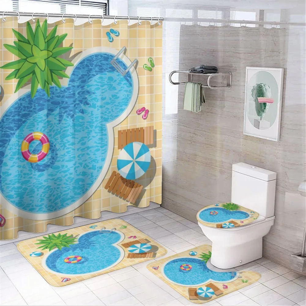 Summer Vacation Leisure — 4-Piece Bathroom Set preview