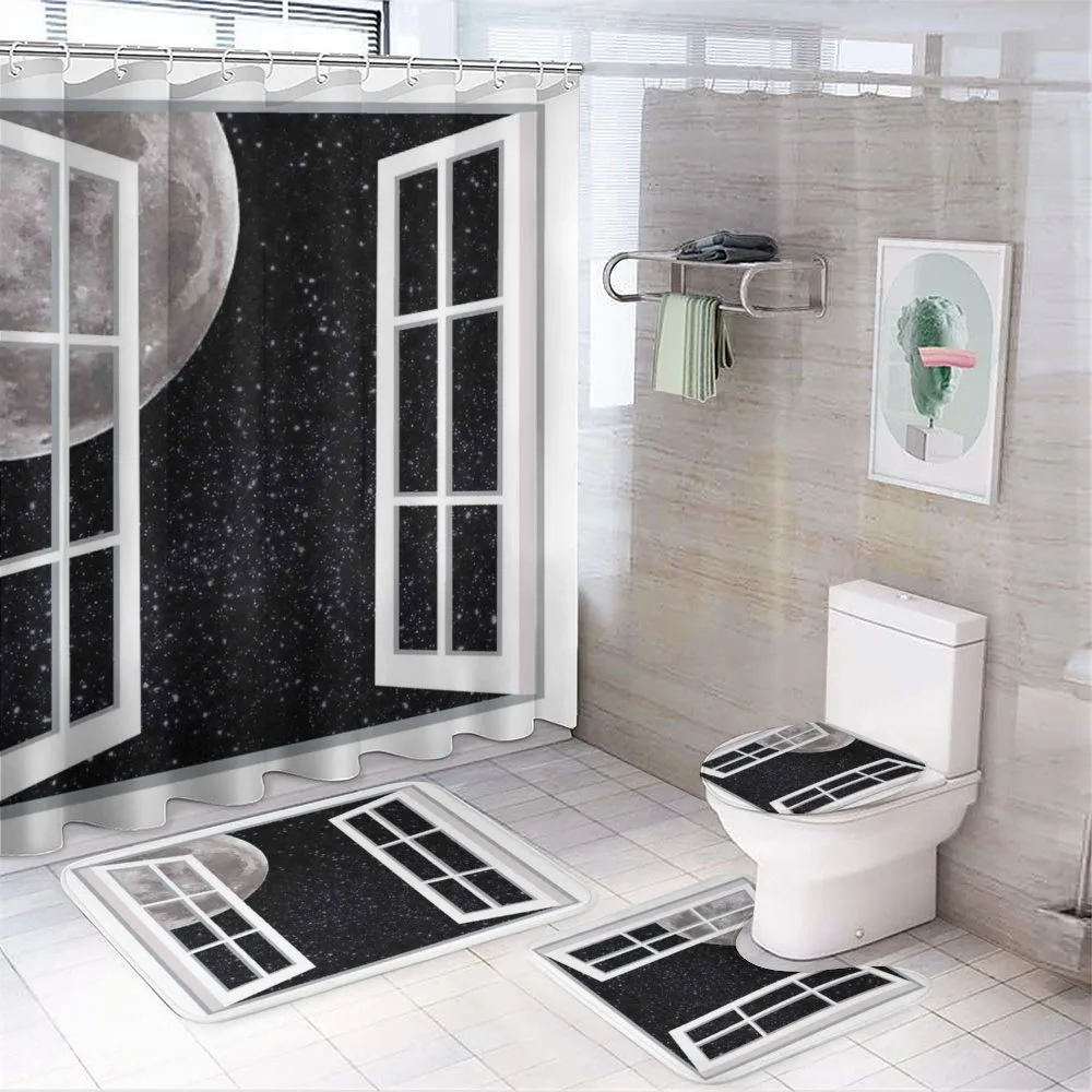 Window to the Space — 4-Piece Bathroom Set preview