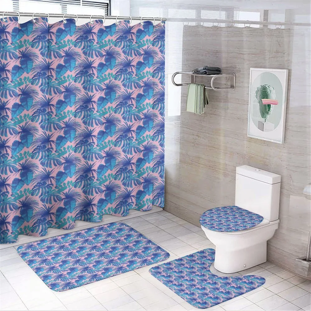 Luau Summer Jungle — 4-Piece Bathroom Set preview