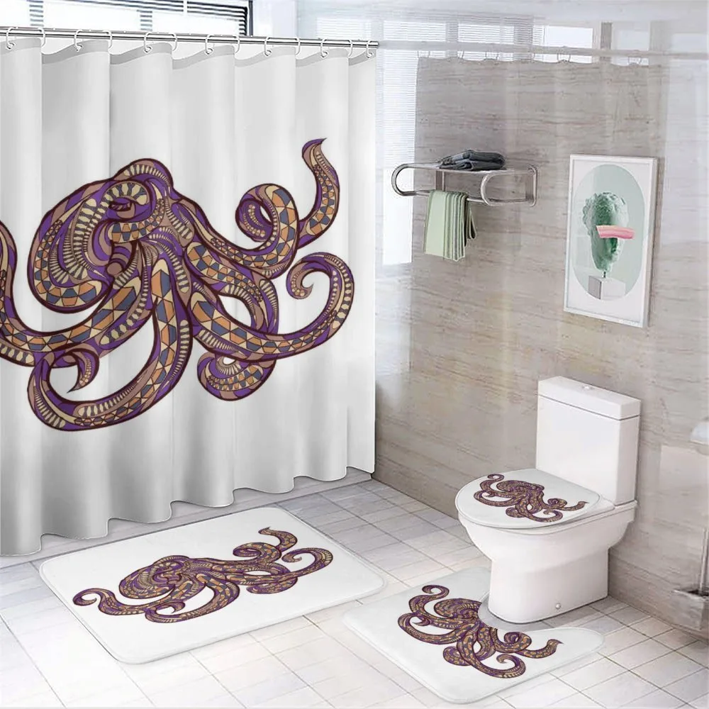Patterns — 4-Piece Bathroom Set preview
