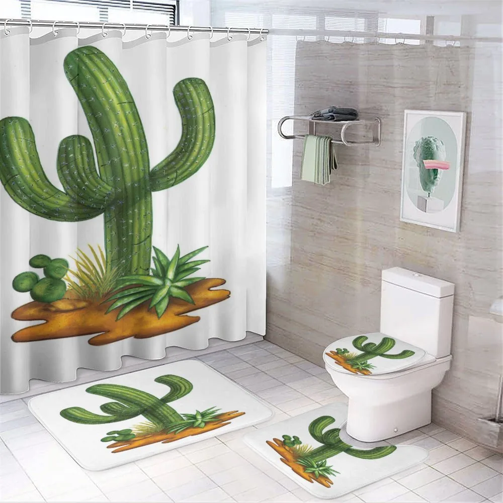 Arid Climate Saguaro — 4-Piece Bathroom Set preview