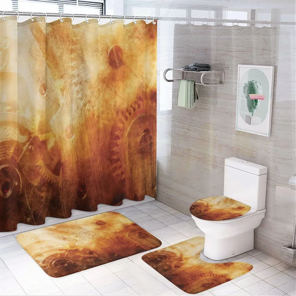 Retro Historical — 4-Piece Bathroom Set preview