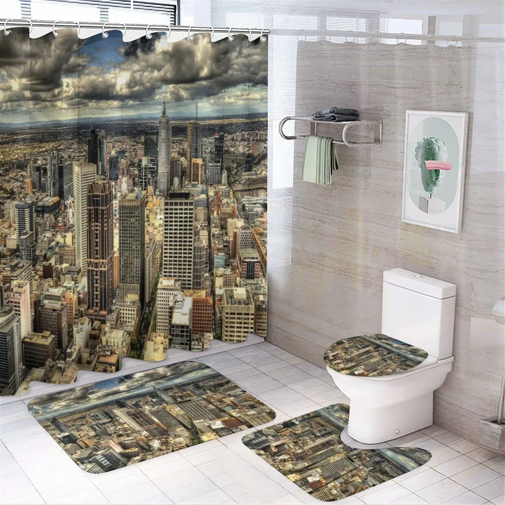 Melbourne City Australia — 4-Piece Bathroom Set preview