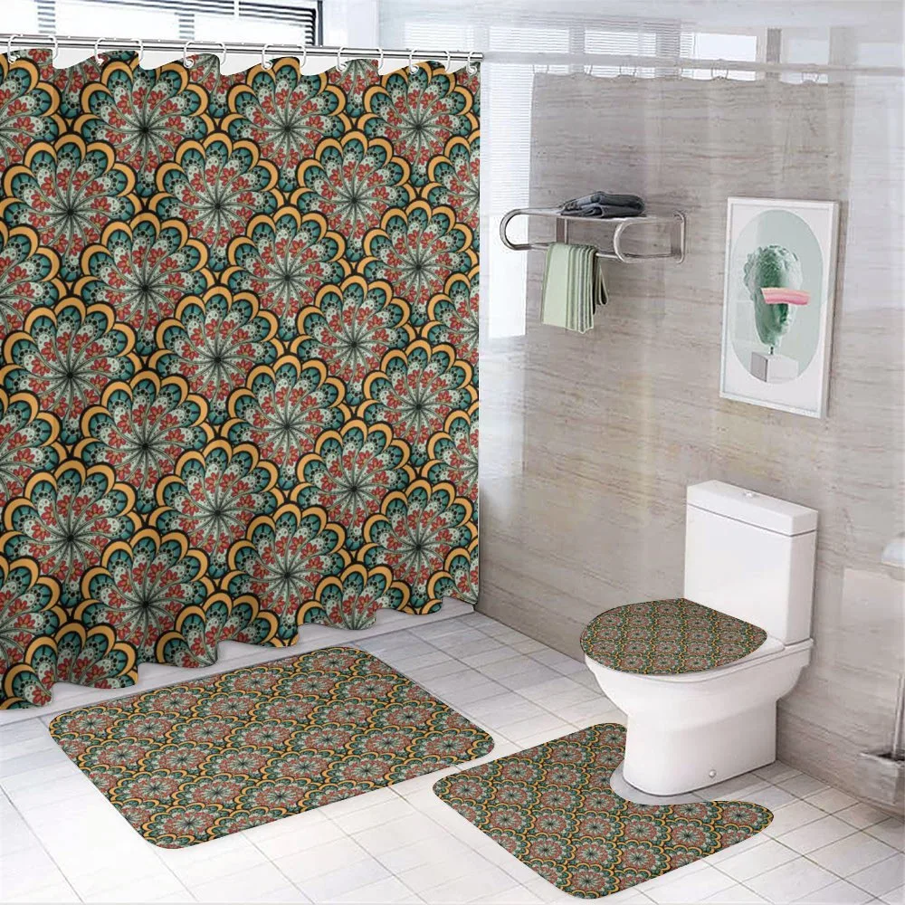 Moroccan Wave — 4-Piece Bathroom Set preview