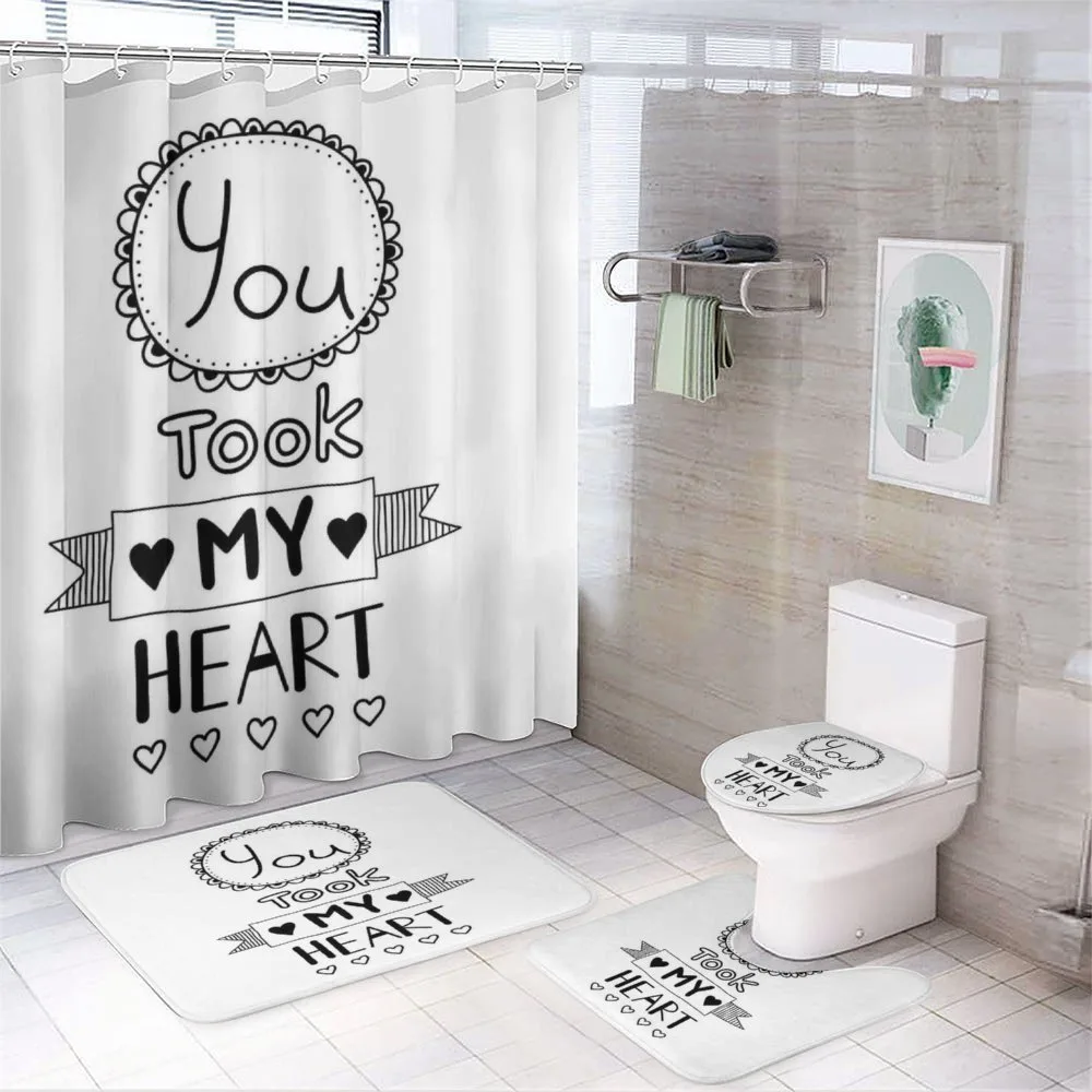 You Took My Heart Saying — 4-Piece Bathroom Set preview