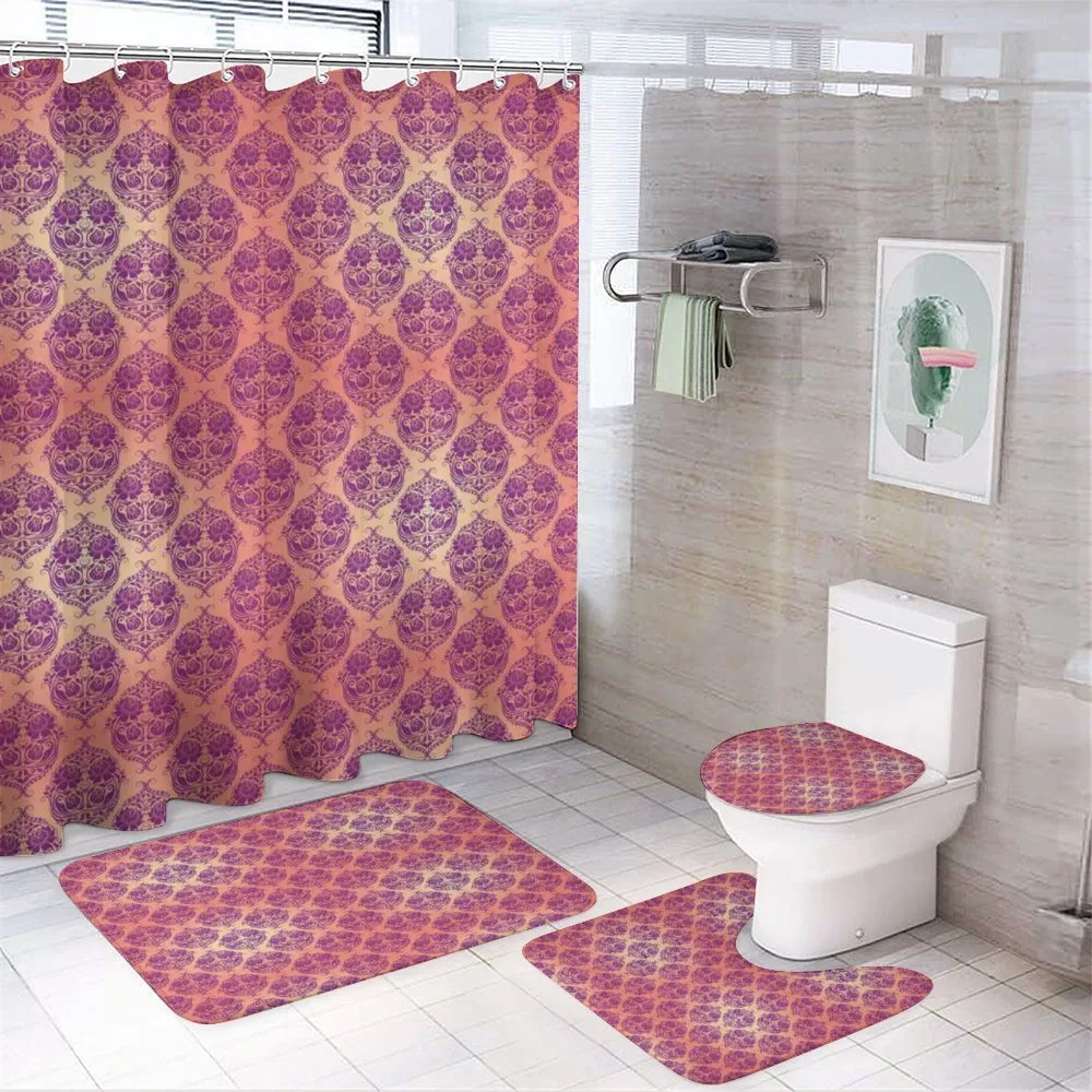 Flower Roses French — 4-Piece Bathroom Set preview