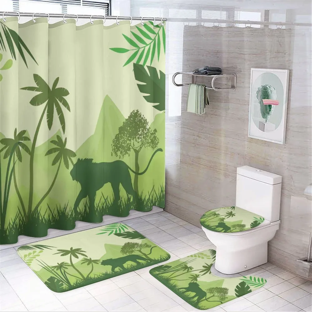 Savannah Flora Fauna — 4-Piece Bathroom Set preview