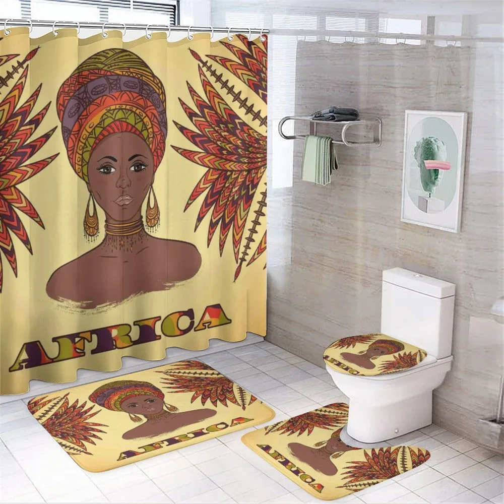 Turban Palms Cultural — 4-Piece Bathroom Set preview