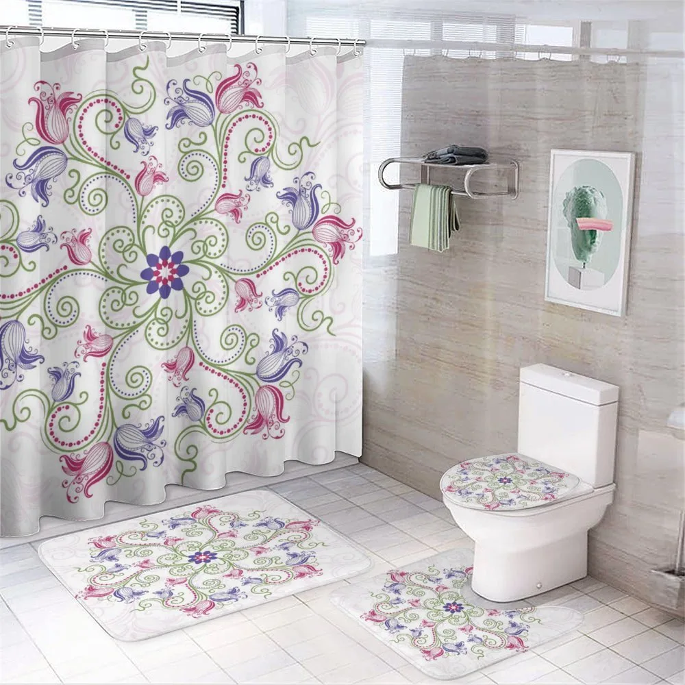 Classical Tulip — 4-Piece Bathroom Set preview