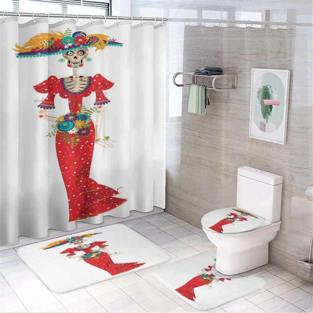 la Calavera Catrina — 4-Piece Bathroom Set preview