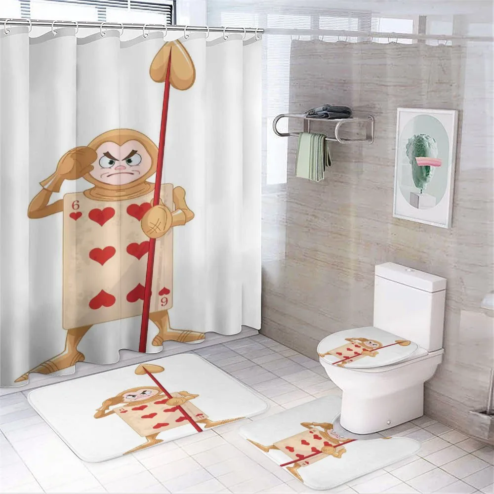 Playing Card — 4-Piece Bathroom Set preview