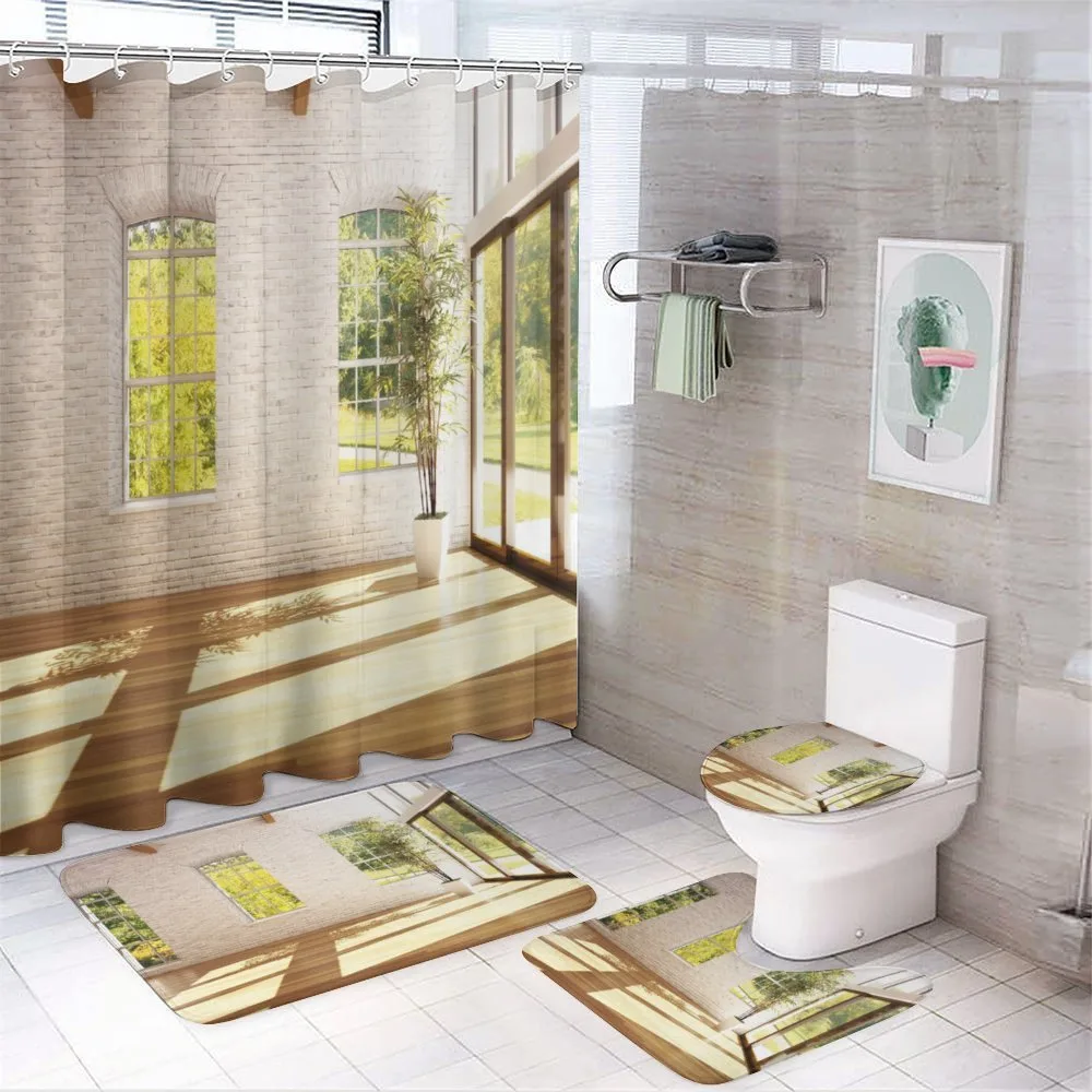 Summer Town House Garden — 4-Piece Bathroom Set preview