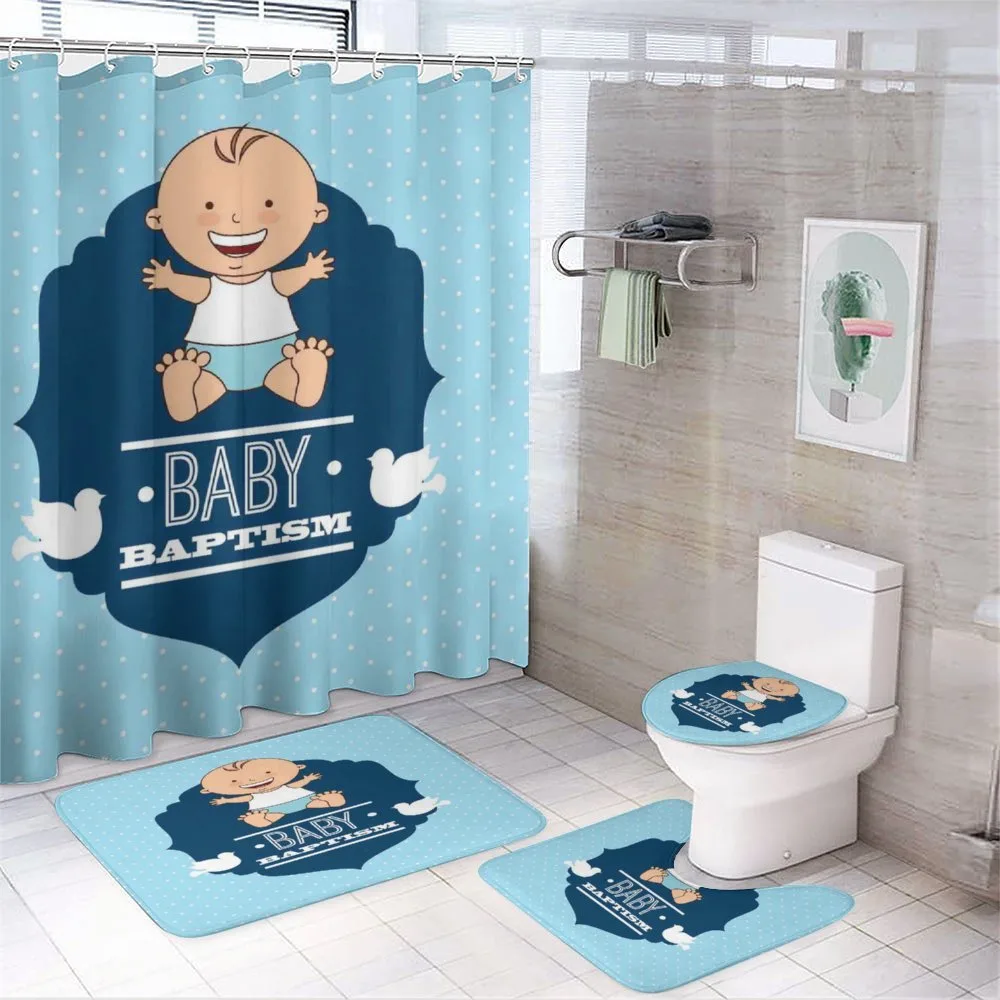 Baby Boy 4-Piece Bathroom Set product video