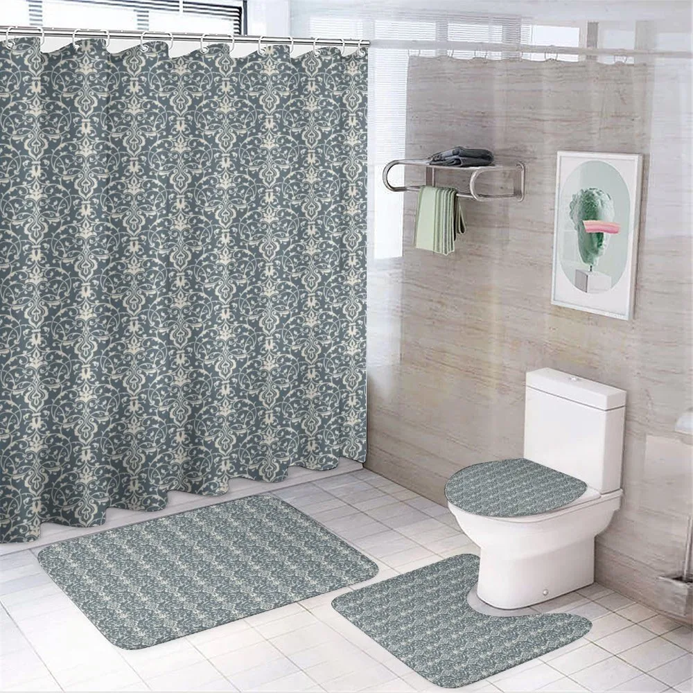 Leaves and Buds — 4-Piece Bathroom Set preview