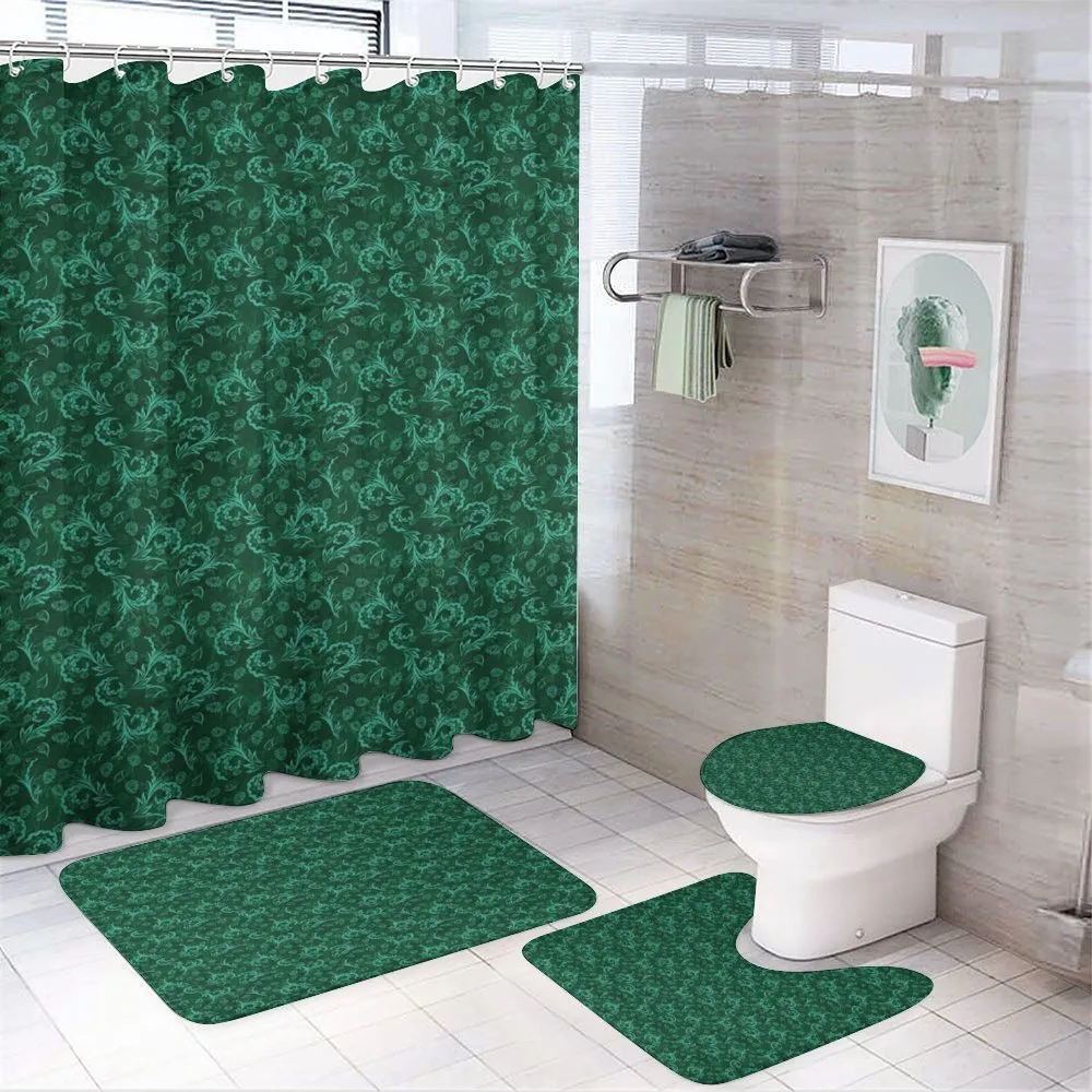 Blossoming Vivid Nature — 4-Piece Bathroom Set preview