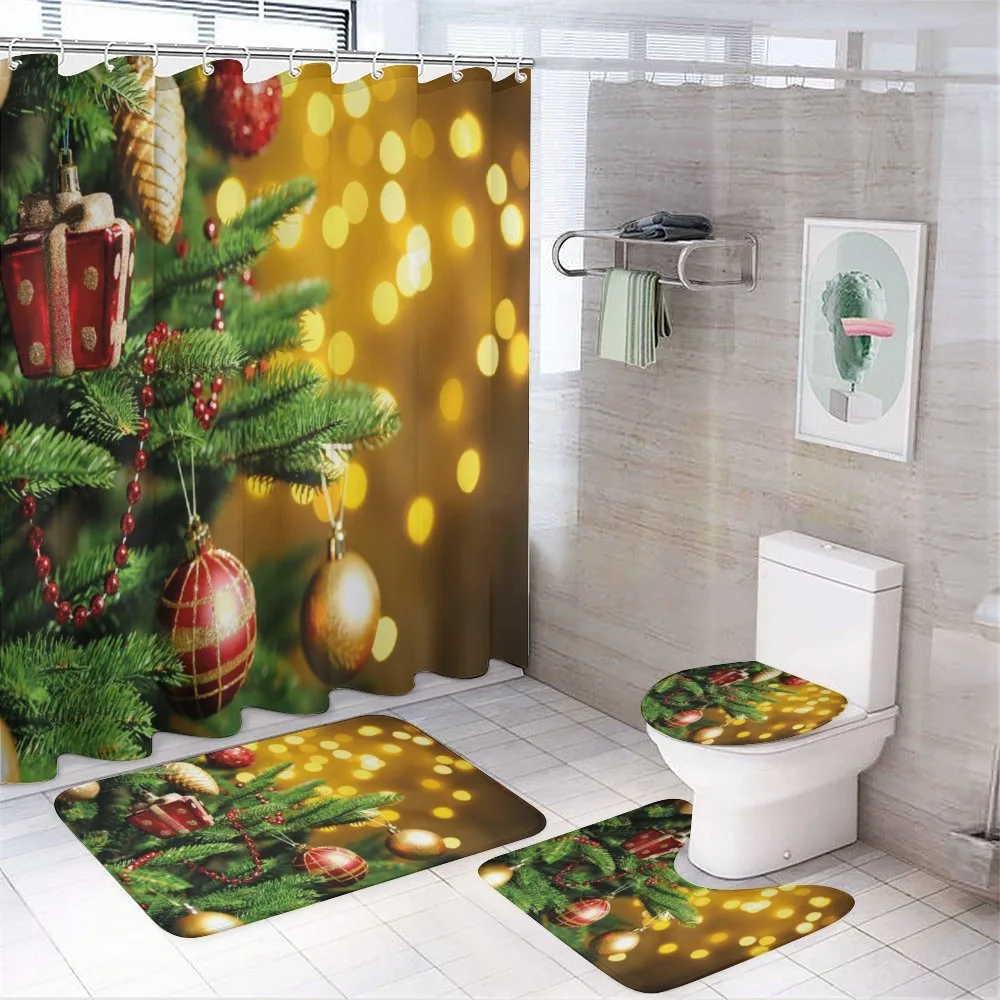 Close up Tree Blurred — 4-Piece Bathroom Set preview