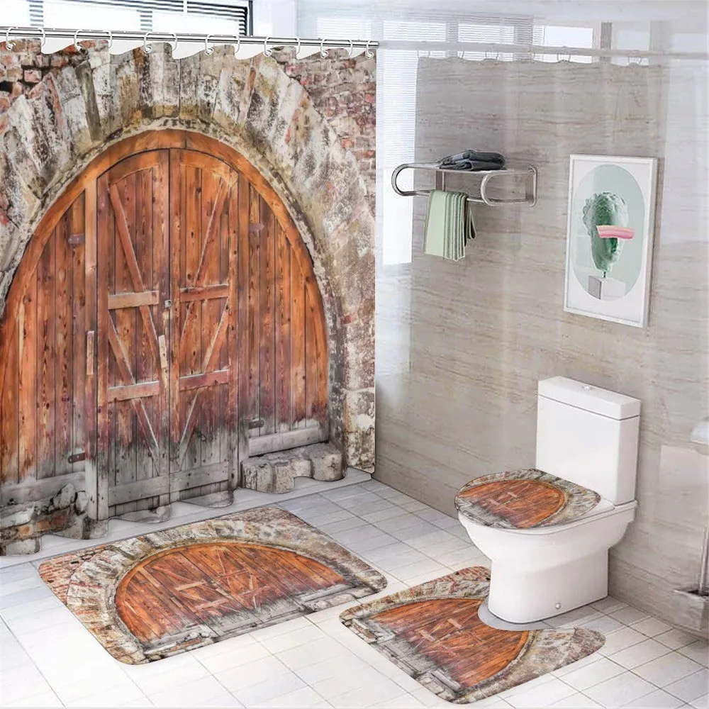 Door Vintage — 4-Piece Bathroom Set preview