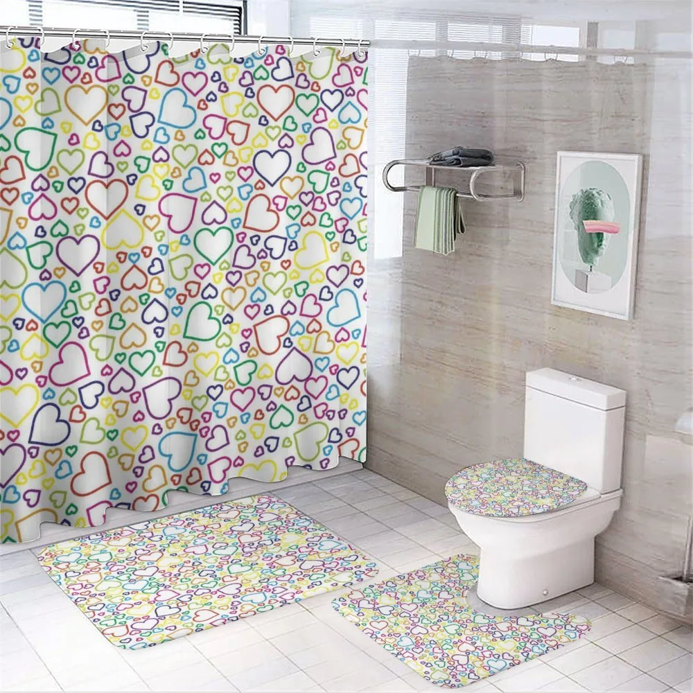 Pop Art Curls Affection 4-Piece Bathroom Set product video