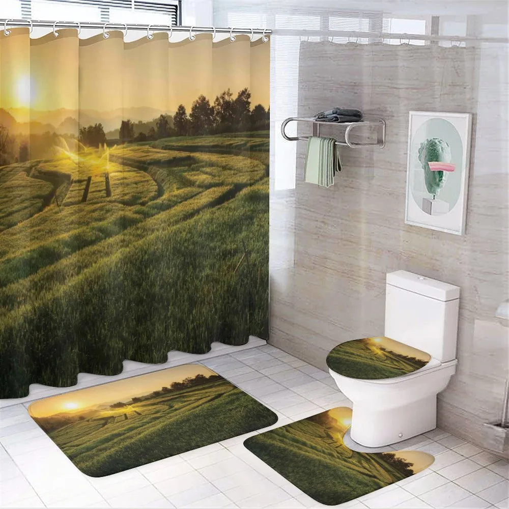 Barley Woods Sunset — 4-Piece Bathroom Set preview