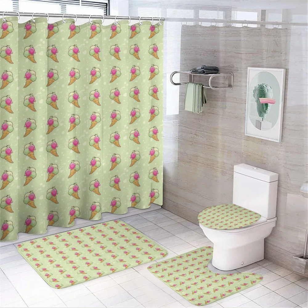 Dairy Waffle Cones — 4-Piece Bathroom Set preview