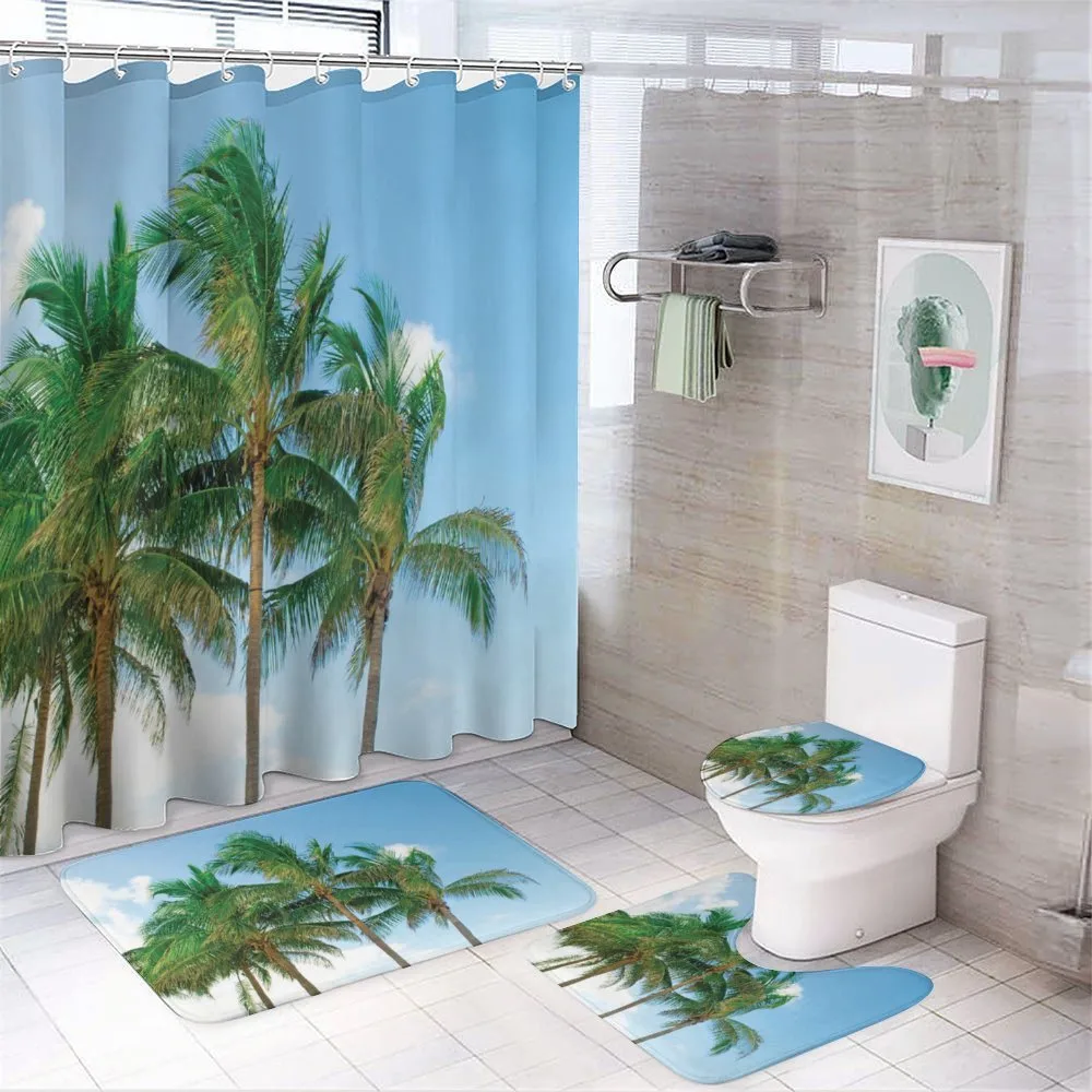 Exotic Idyllic Nature — 4-Piece Bathroom Set preview