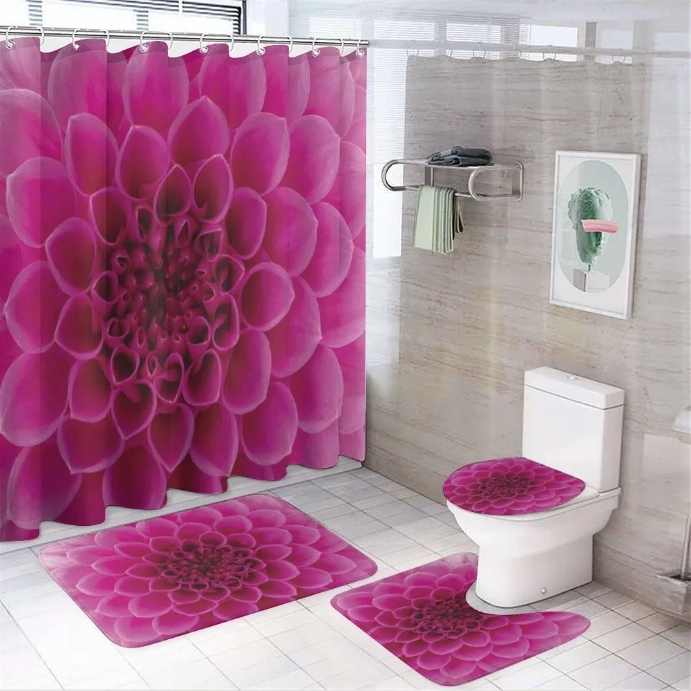 Fresh Bloom Petal Nature — 4-Piece Bathroom Set preview