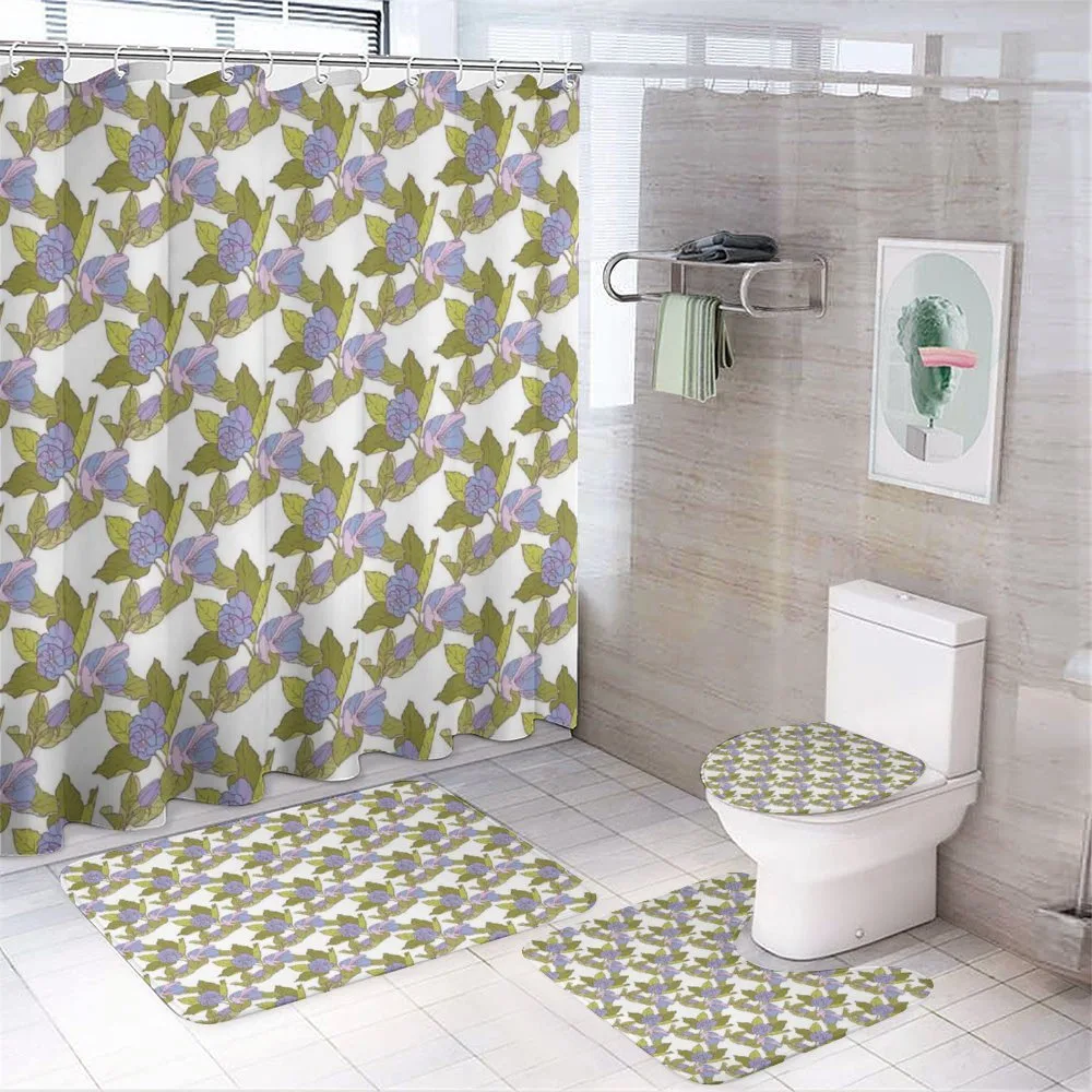 Apple Blossom Summer — 4-Piece Bathroom Set preview