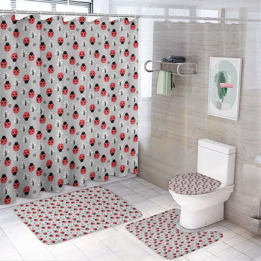 Bug Tree Flower — 4-Piece Bathroom Set preview