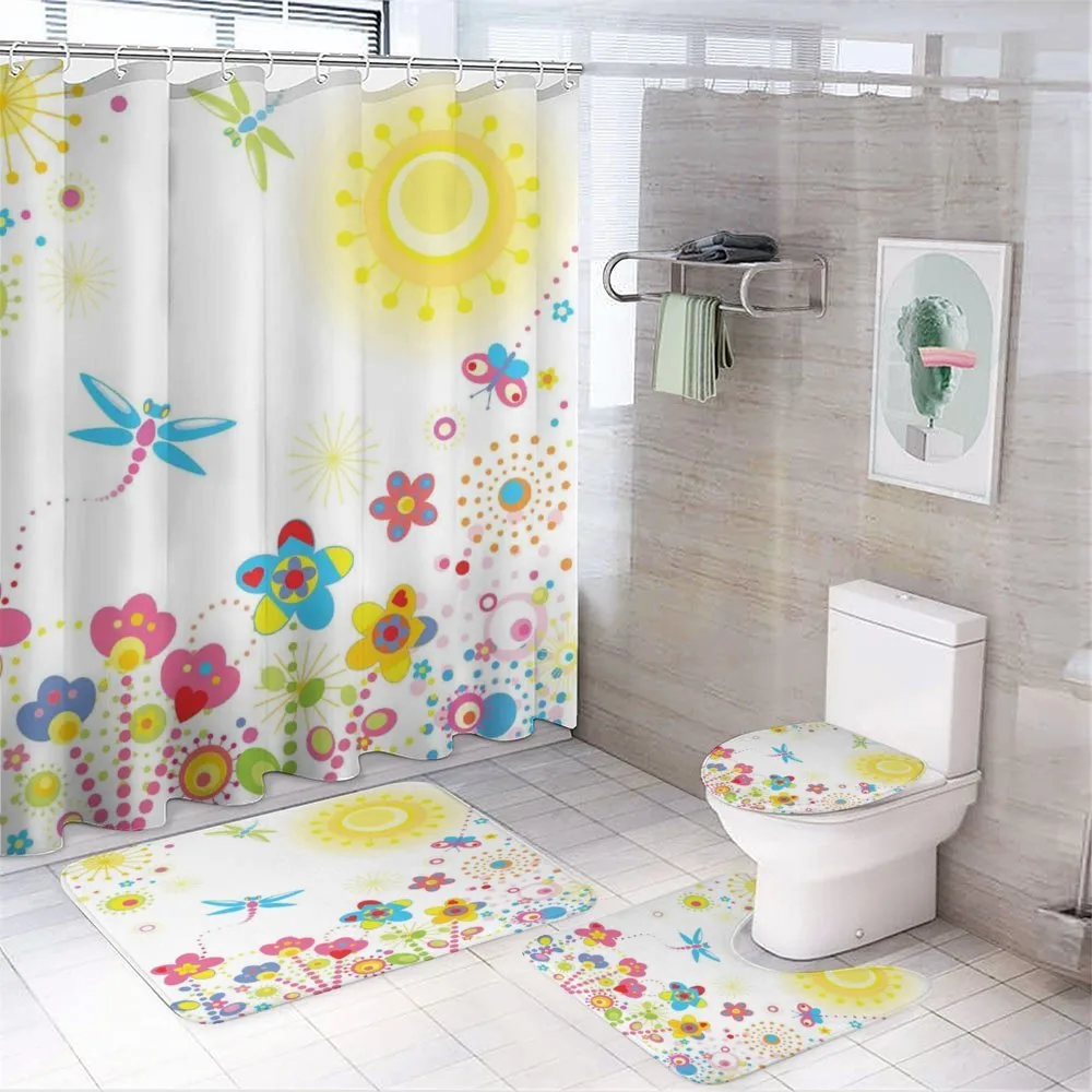Dandelions Happiness — 4-Piece Bathroom Set preview
