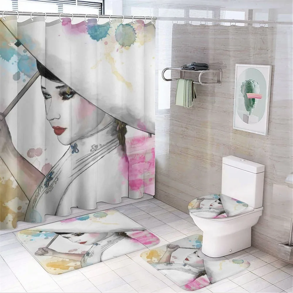 Lady Splash Style — 4-Piece Bathroom Set preview