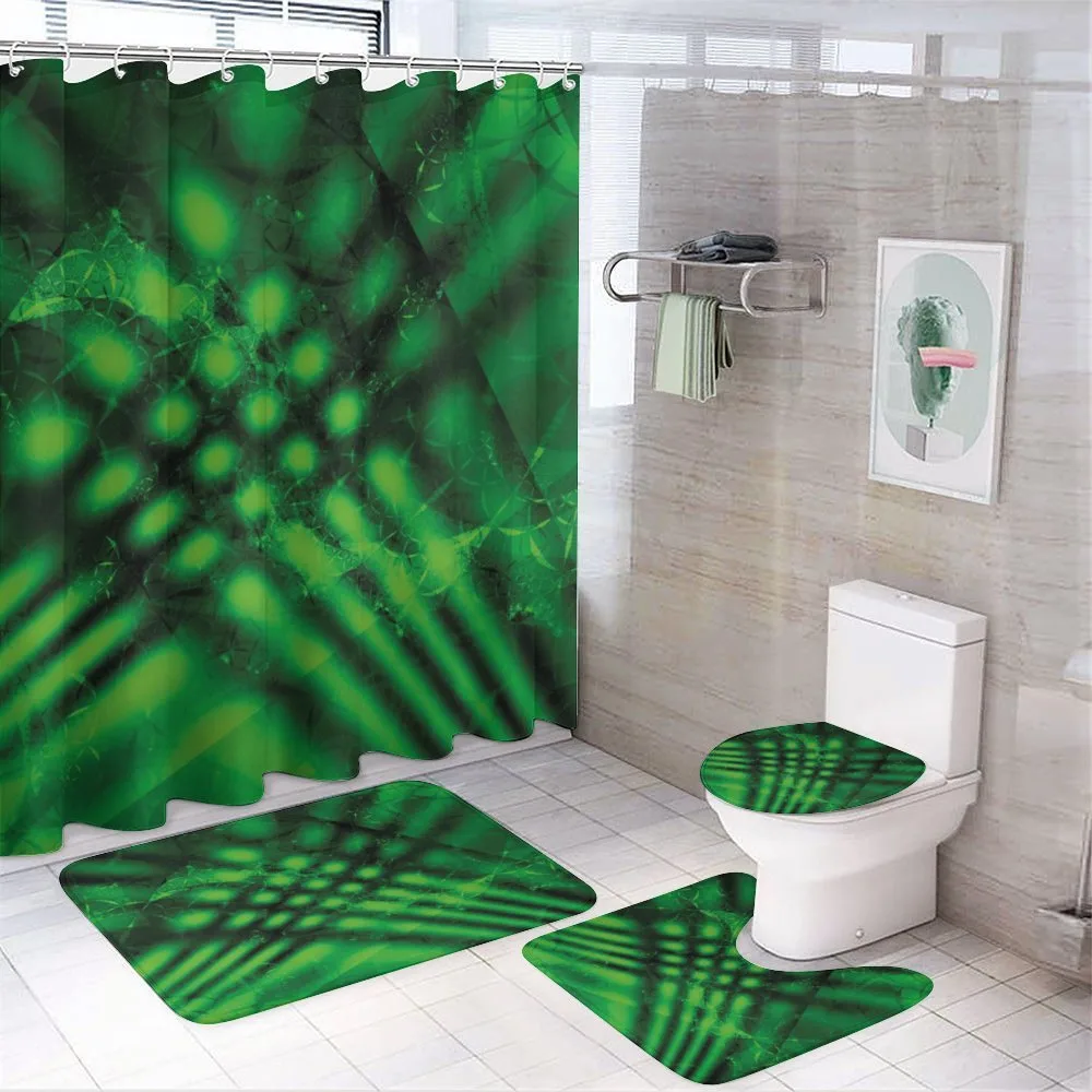 Psychedelic Blurry — 4-Piece Bathroom Set preview