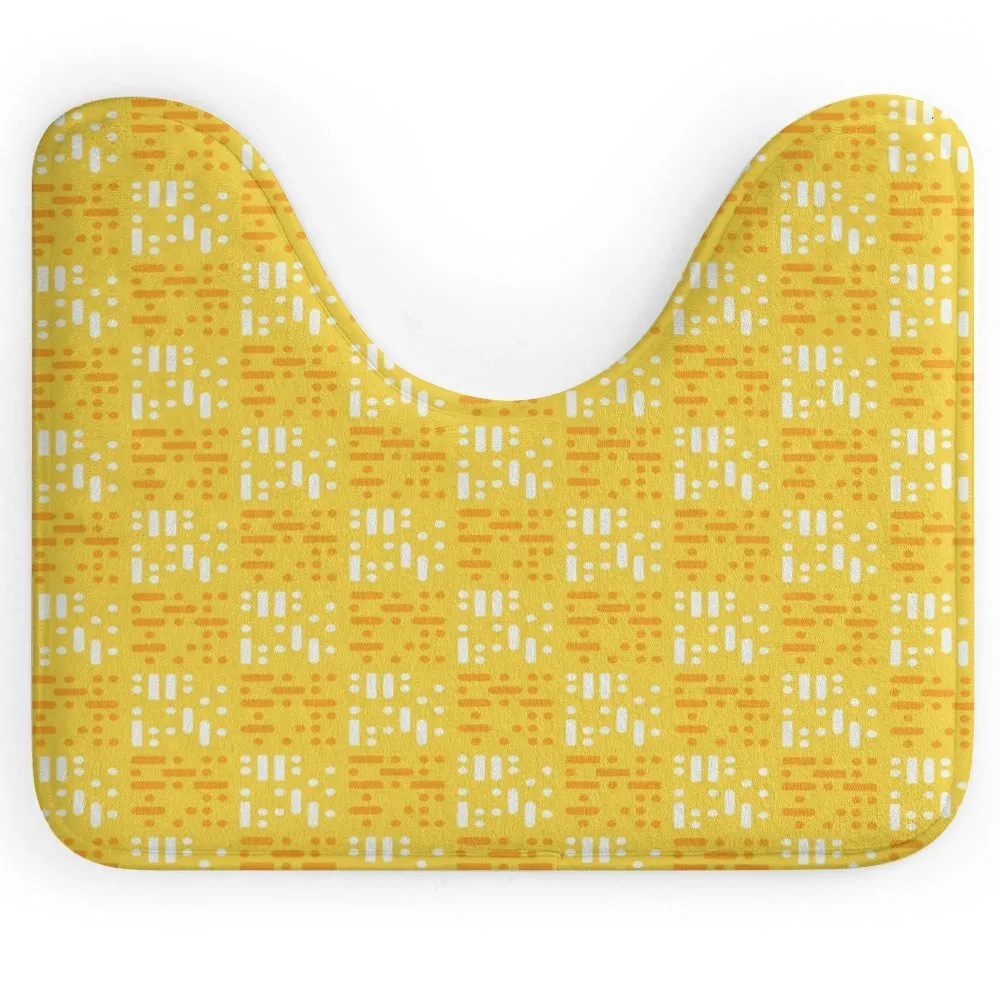 U-Shaped Toilet Rug