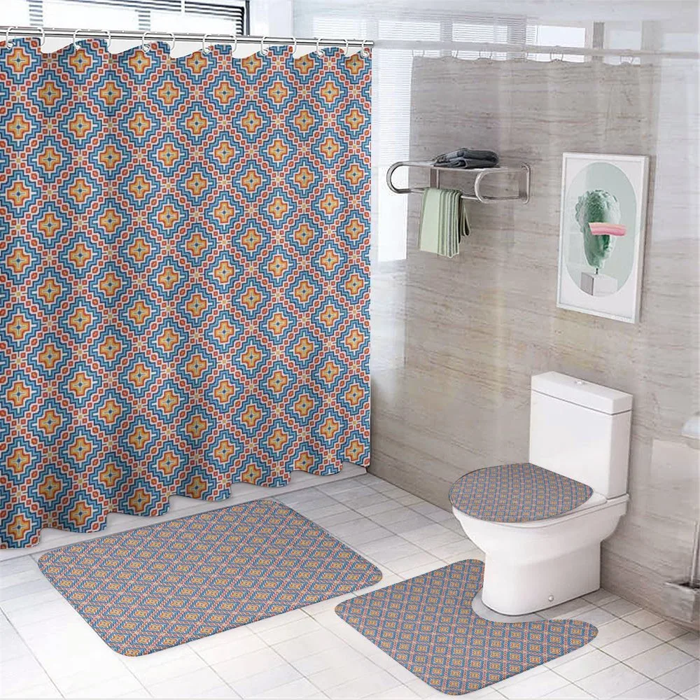 Classic Medieval Motif — 4-Piece Bathroom Set preview